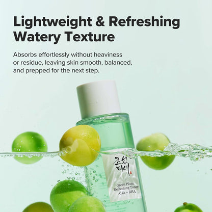 Beauty of Joseon – Green Plum Refreshing Toner (AHA + BHA)