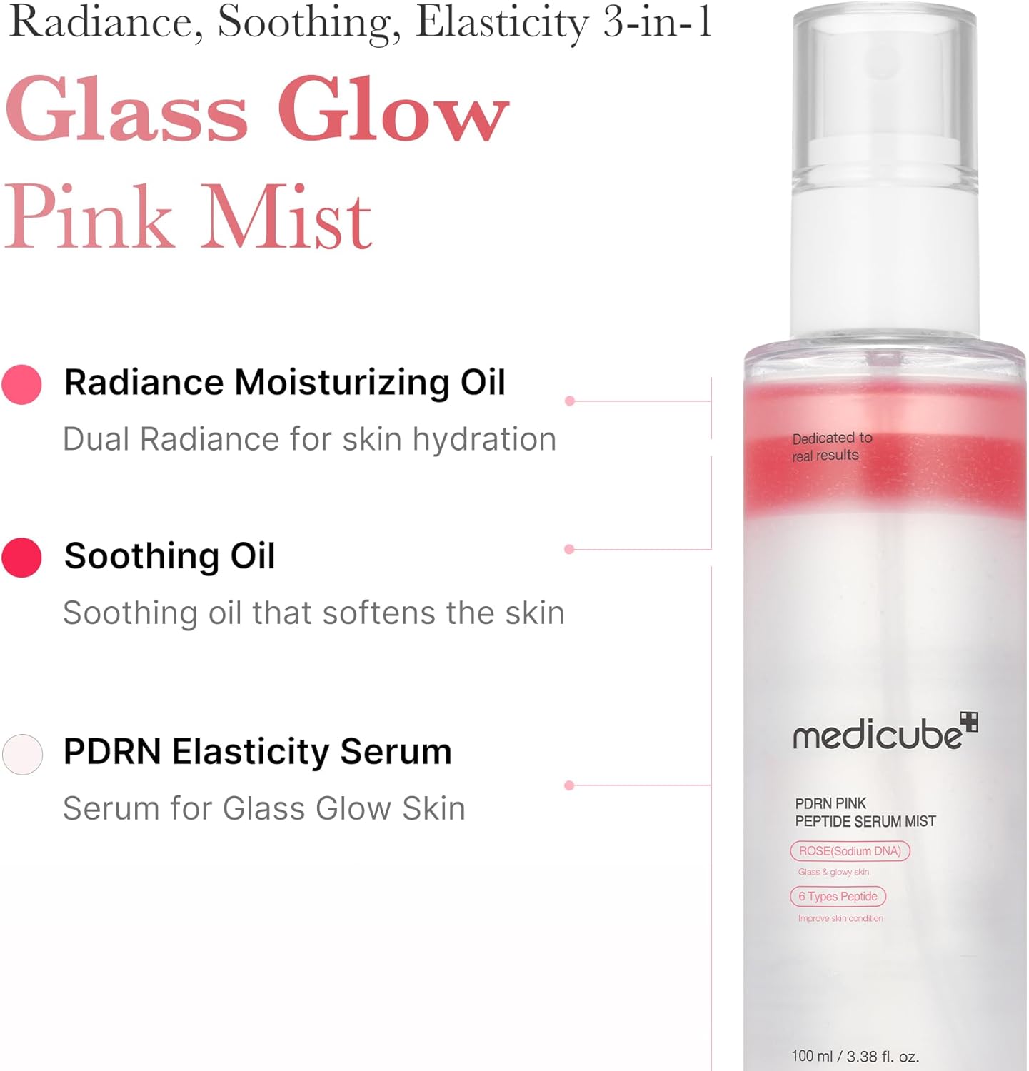 Medicube+ PDRN Pink Glutathione Serum Mist (100ml)