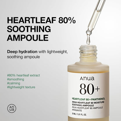 Anua - Heartleaf 80% Moisture Soothing Ampoule 30ml
