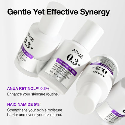 Anua - Nano Retinol 0.3% + Niacin Renewing Serum 30ml