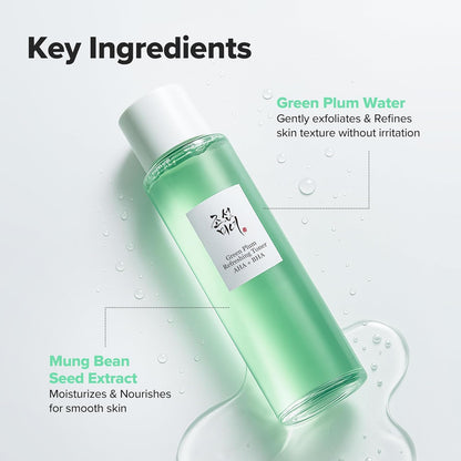 Beauty of Joseon – Green Plum Refreshing Toner (AHA + BHA)