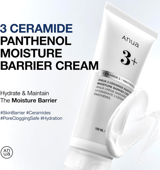 Anua - 3 Ceramide Panthenol Moisture Barrier Cream 100ml