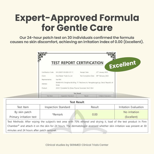 AXIS-Y Complete No-Stress Physical Sunscreen