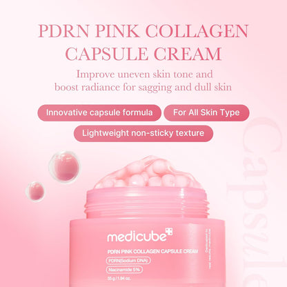 Medicube+ PDRN Pink Collagen Capsule Cream