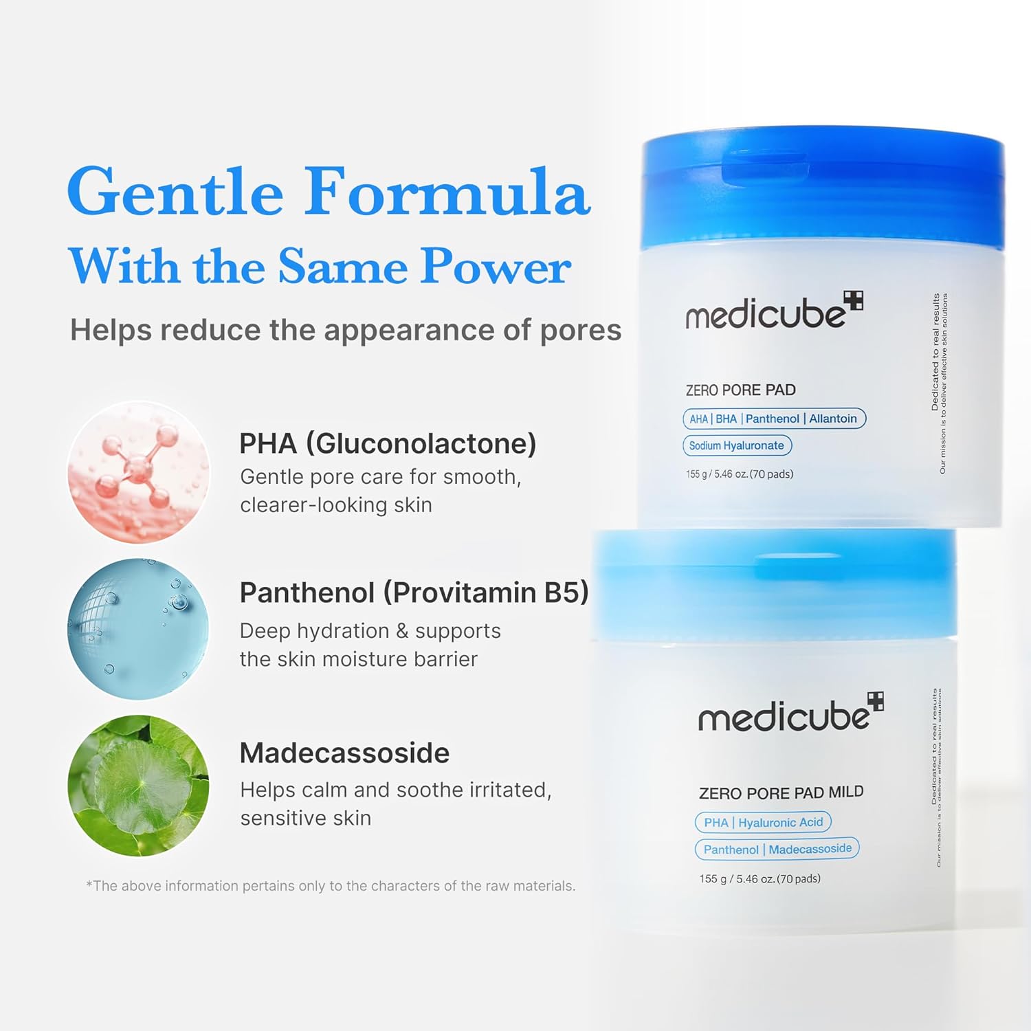 Medicube+ Zero Pore Pad Mild (70 pads)