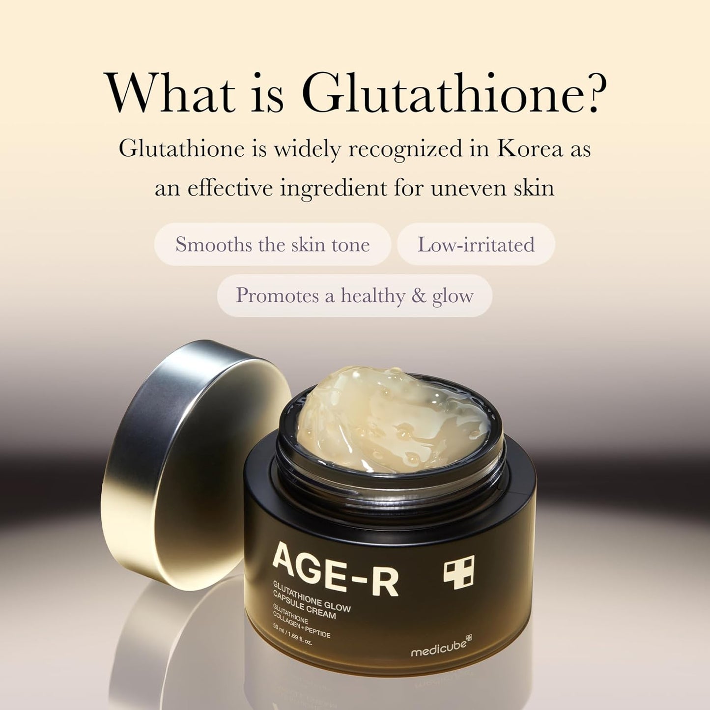 Medicube+ AGE-R Glutathione Glow Capsule Cream