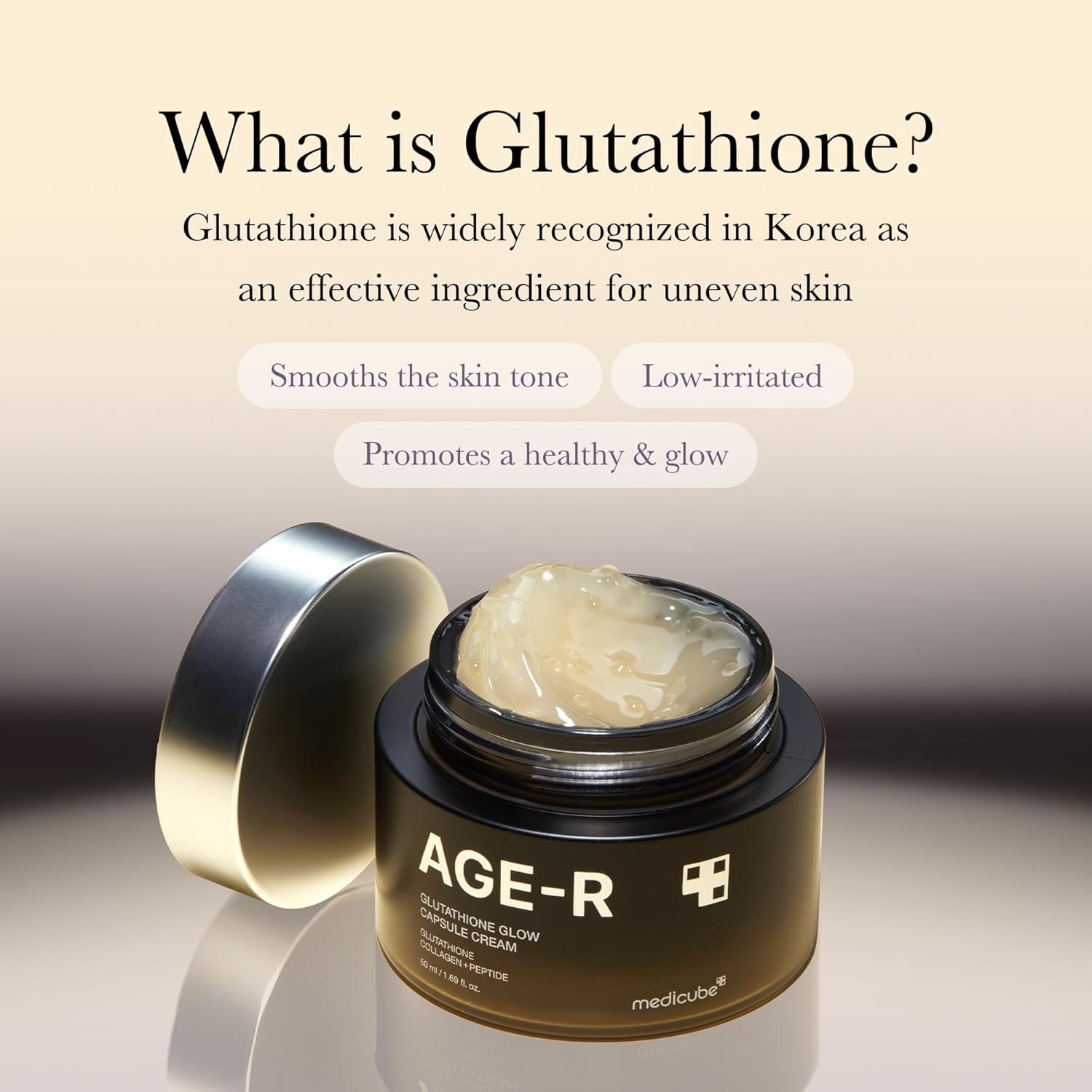 Medicube+ AGE-R Glutathione Glow Capsule Cream