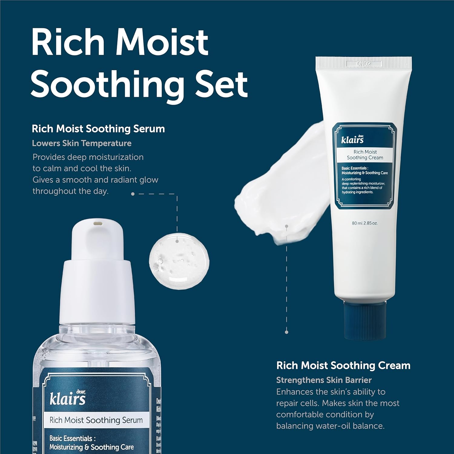 Dear, Klairs Rich Moist Soothing Cream Jumbo