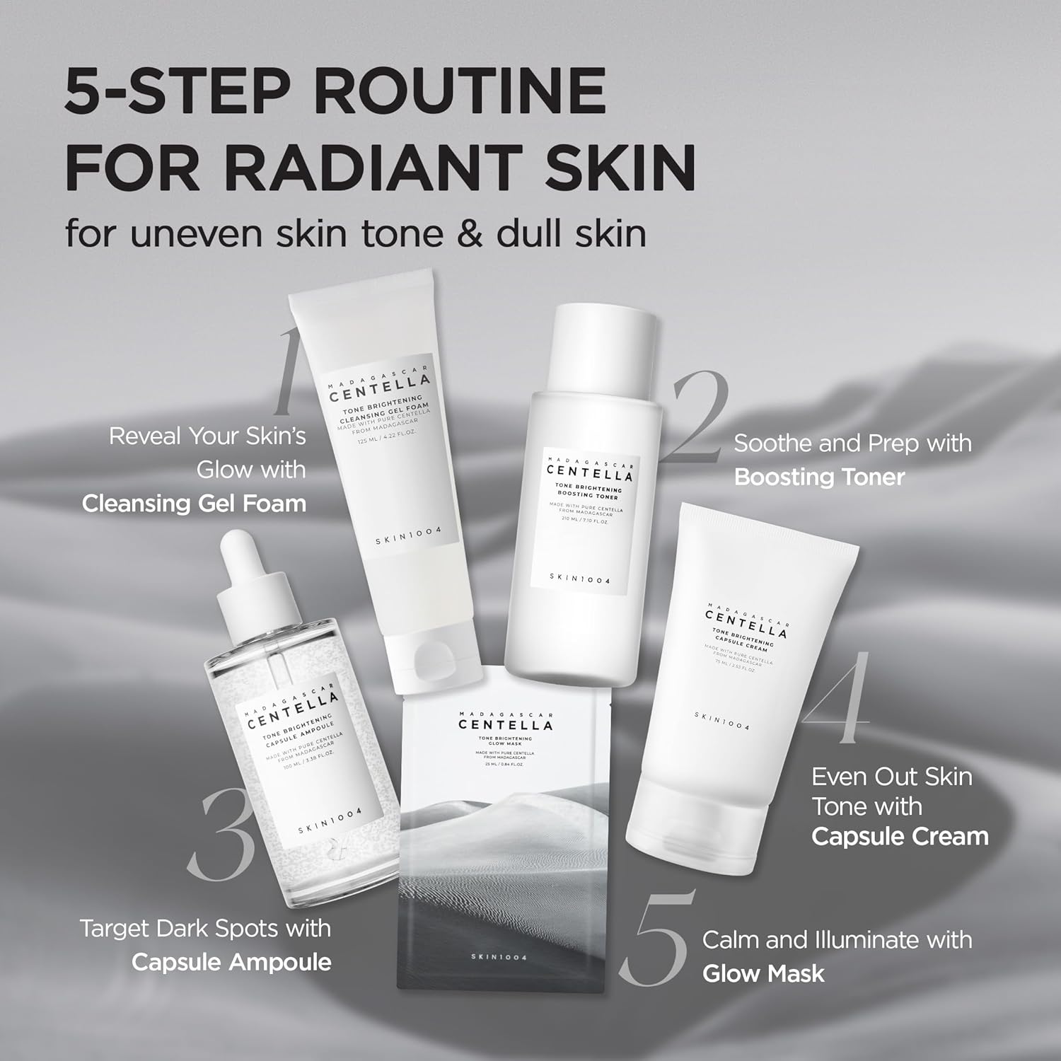 SKIN1004 Madagascar Centella Tone Brightening Capsule Ampoule Mini