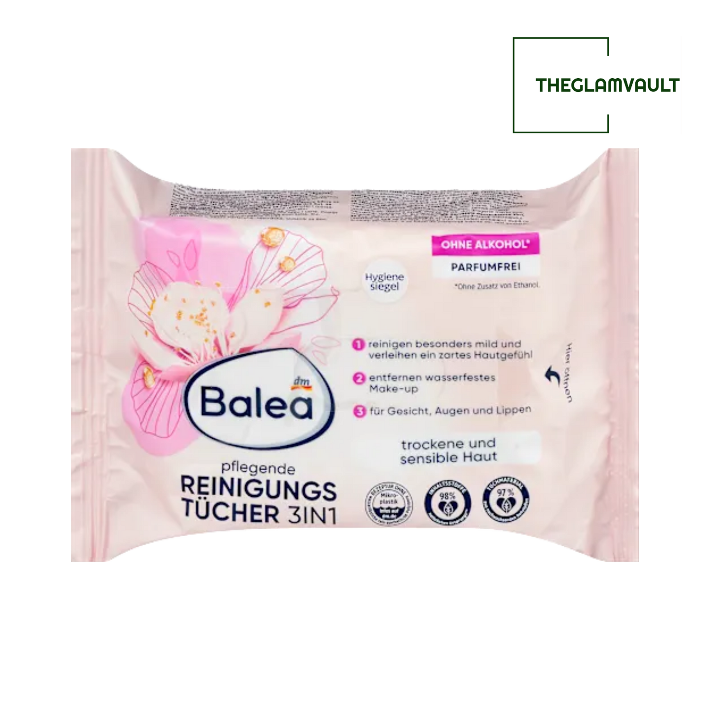 Abschminktücher Pflegend 3in1, 25 St