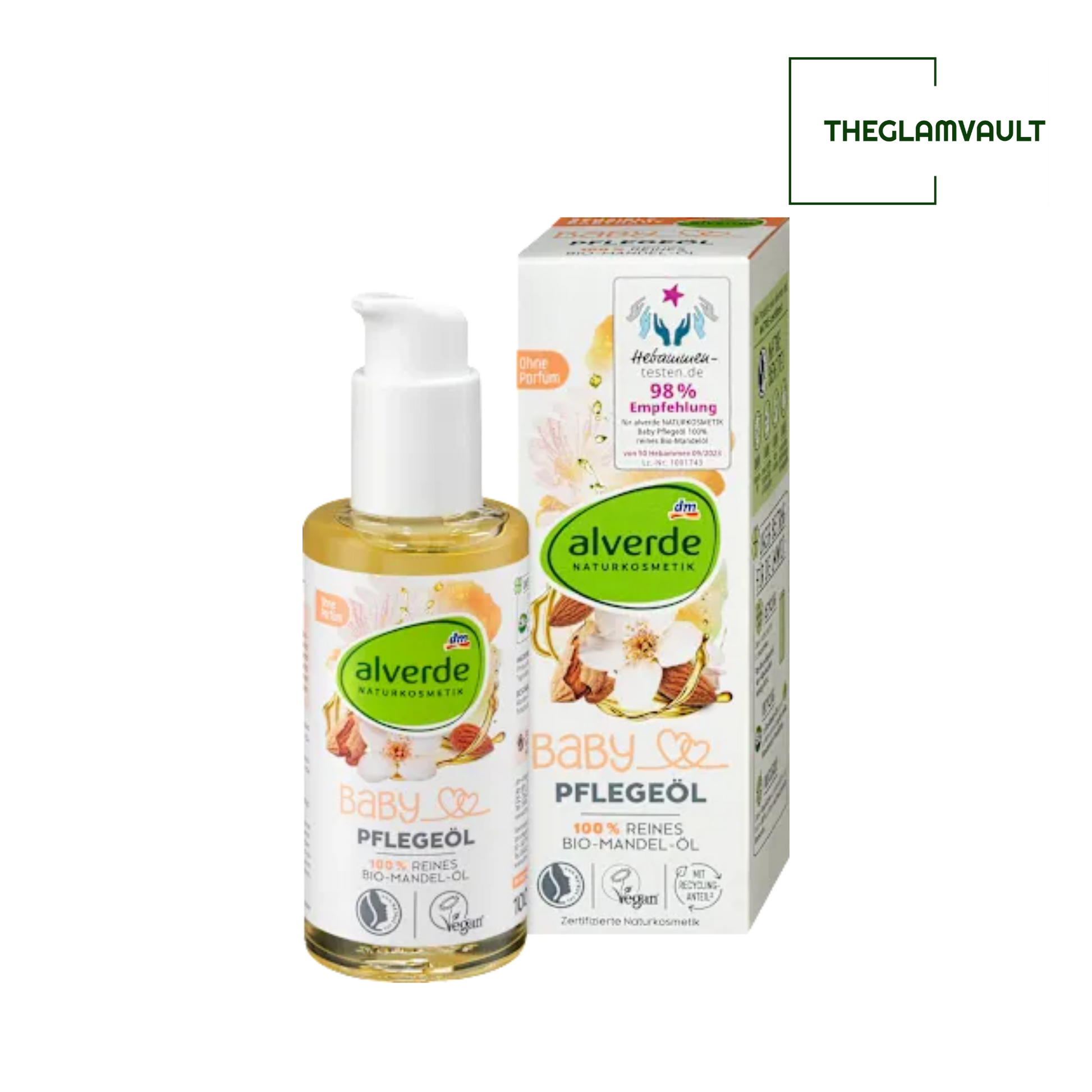 Alverde Baby Almond Oil 100% Pure