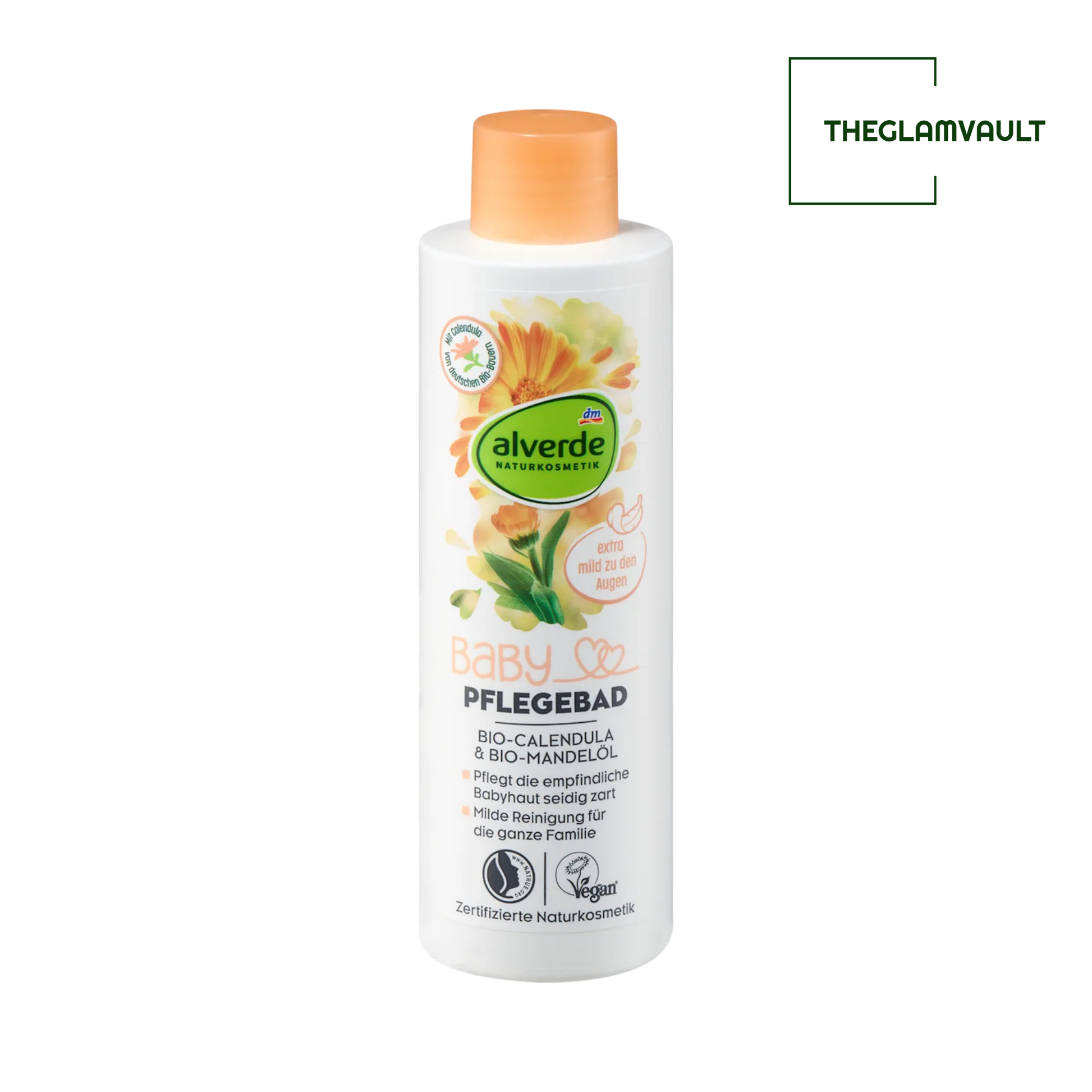 Alverde Baby Bath Additive Calendula & Almond Oil