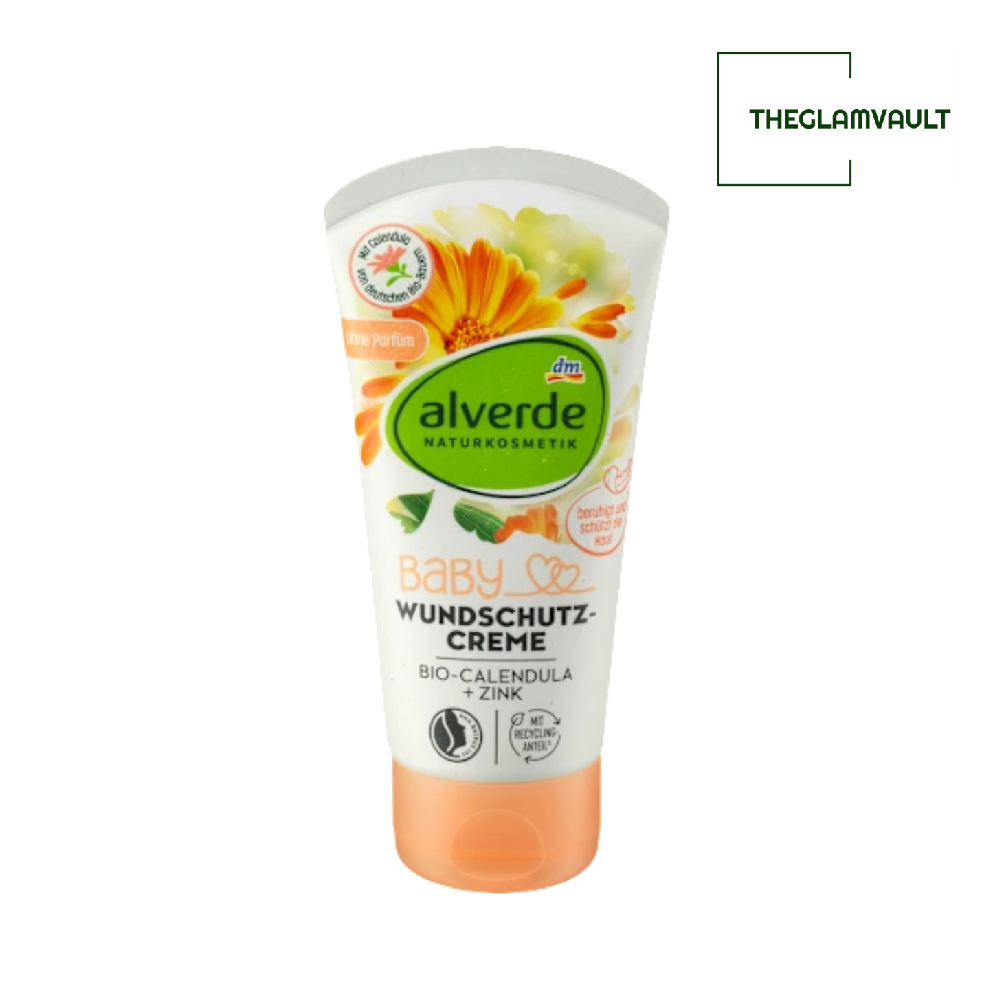 Alverde Baby Diaper Rash Cream Calendula