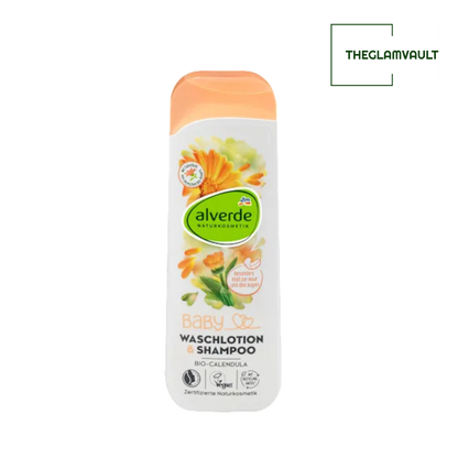 Alverde Baby Wash Lotion & Shampoo Calendula