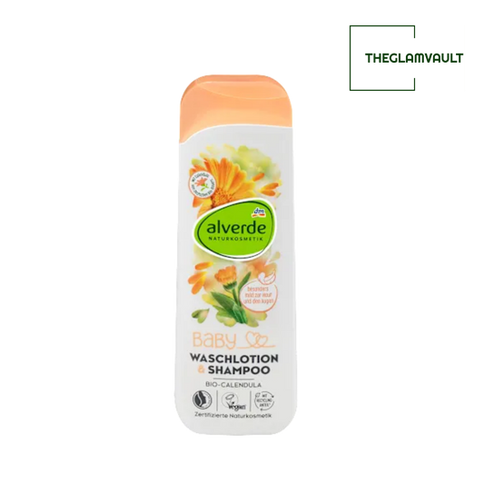 Alverde Baby Wash Lotion & Shampoo Calendula