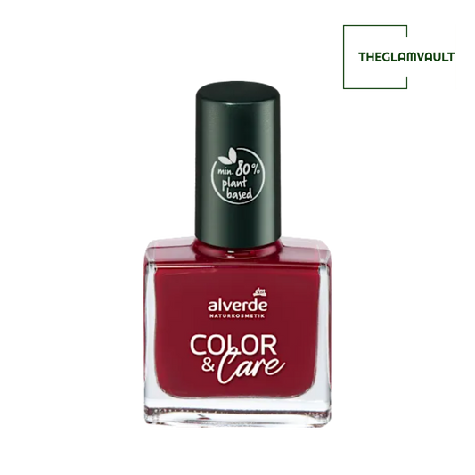 Alverde Color & Care Nail Polish 200 Red Wine