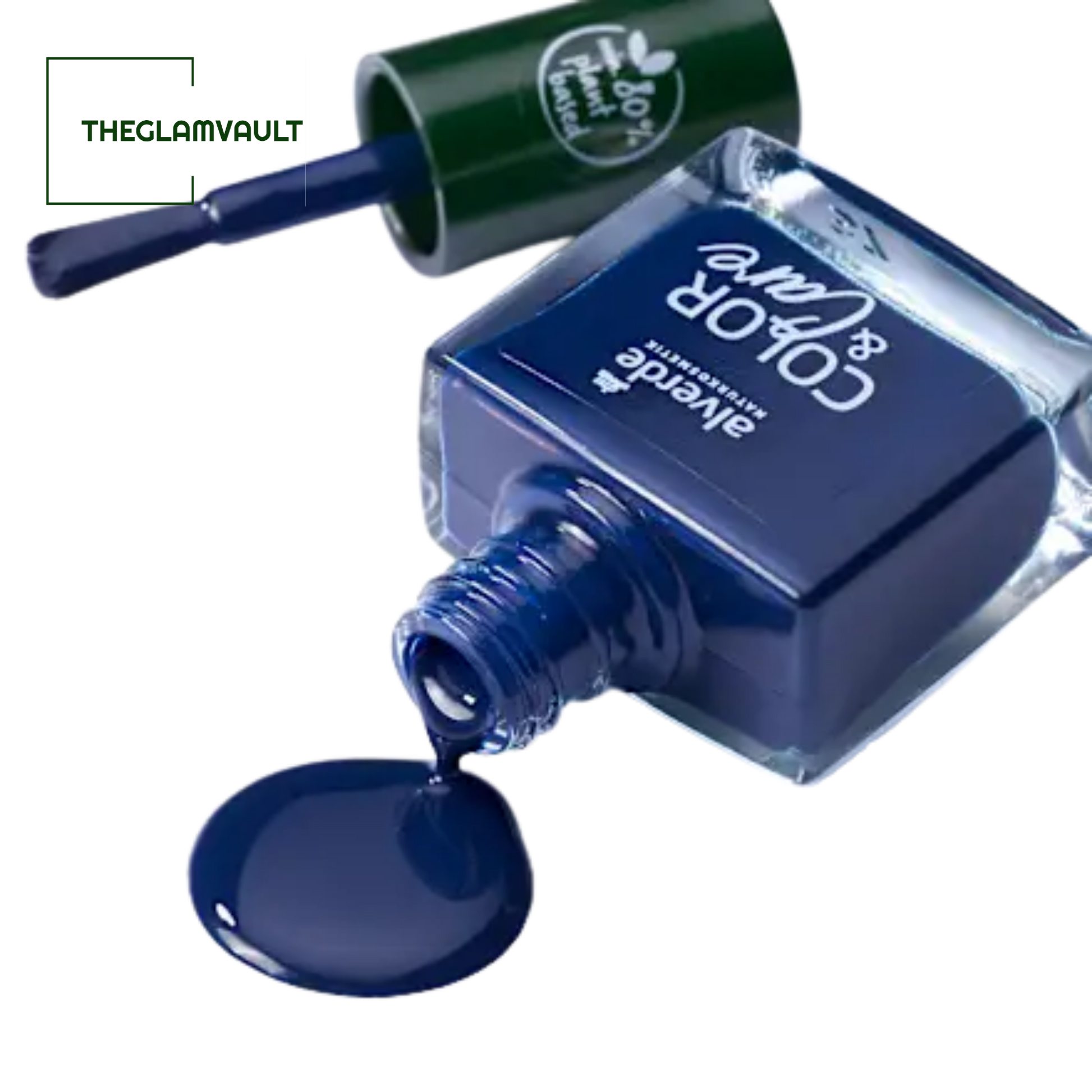 Alverde Color & Care Nail Polish 210 Night Blue