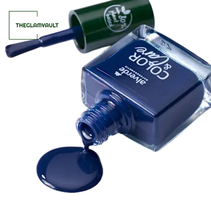 Alverde Color & Care Nail Polish 210 Night Blue