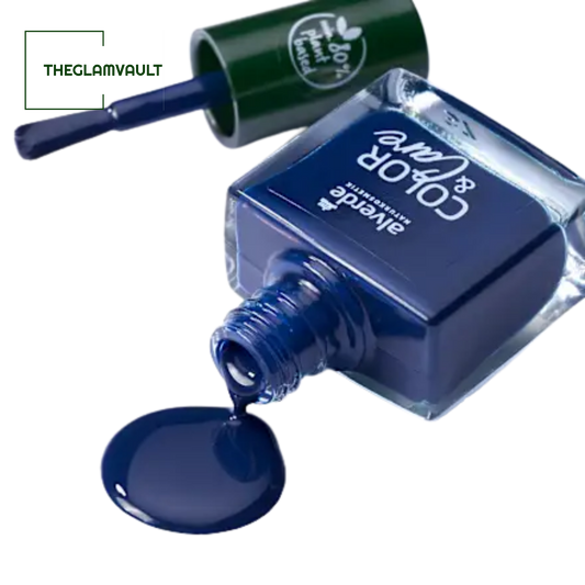 Alverde Color & Care Nail Polish 210 Night Blue