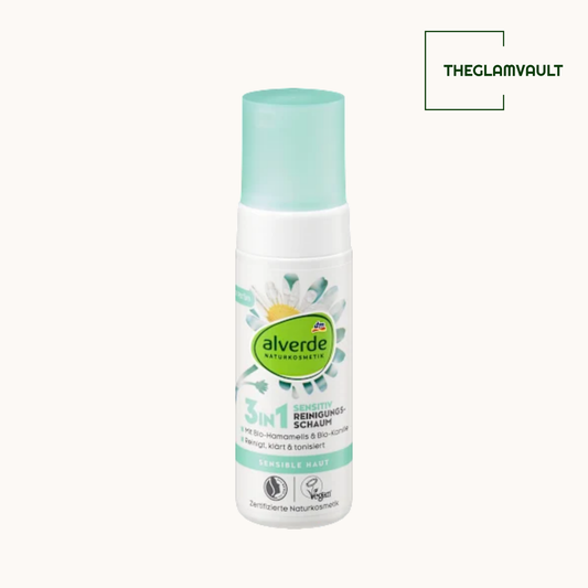 Alverde Sensitive 3in1 Cleansing Foam