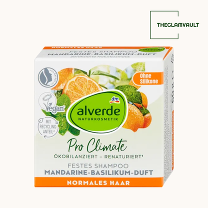 Alverde Pro Climate Solid Shampoo Mandarin & Basil