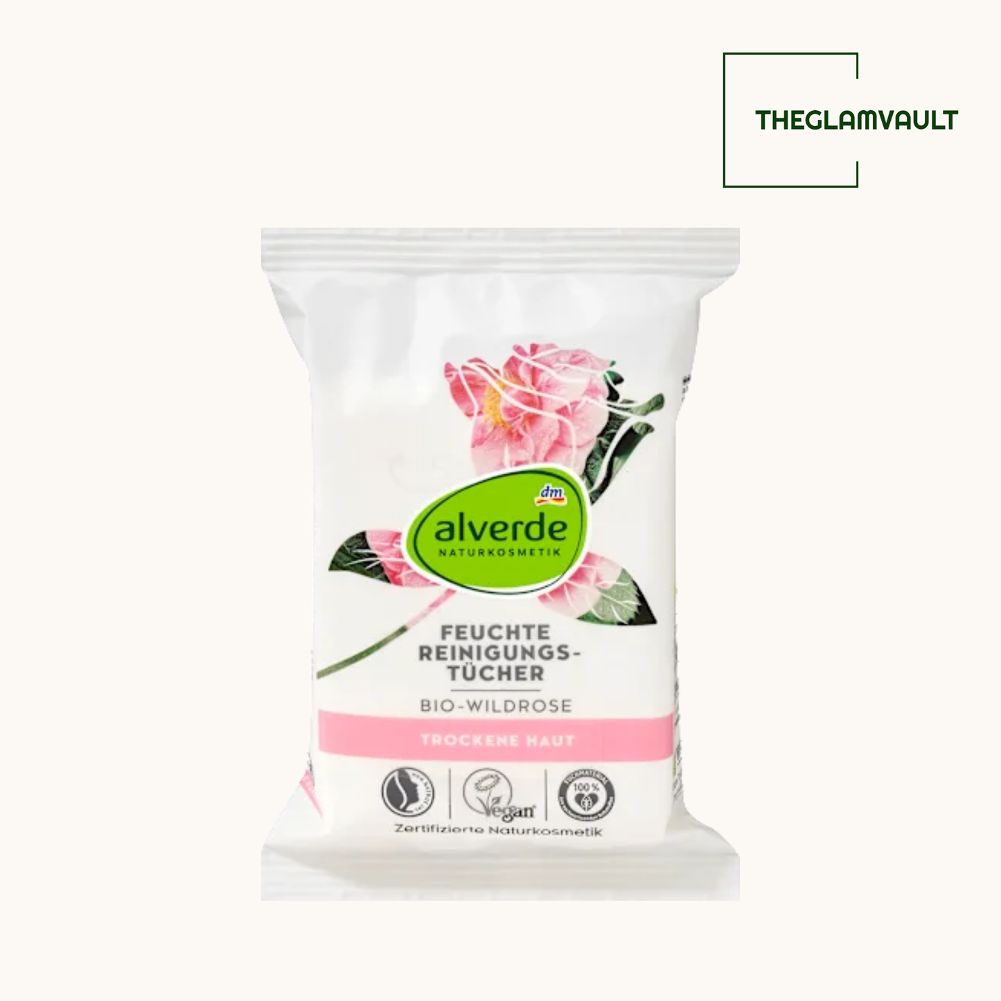 Alverde Wild Rose Makeup Remover Wipes