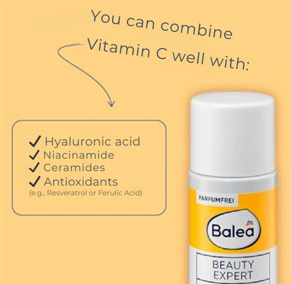 Balea Beauty Expert Vitamin C Serum-Cream, 50 ml