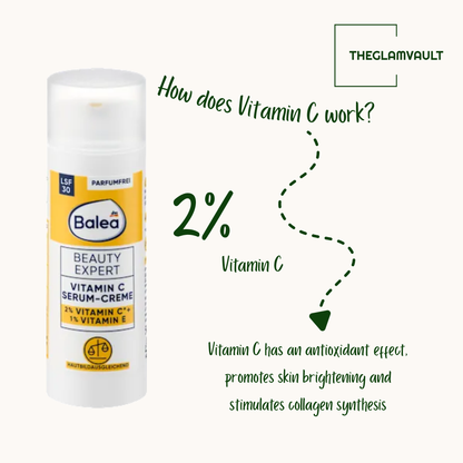 كريم سيروم فيتامين سي من باليا بيوتي إكسبرت، 50 مل 