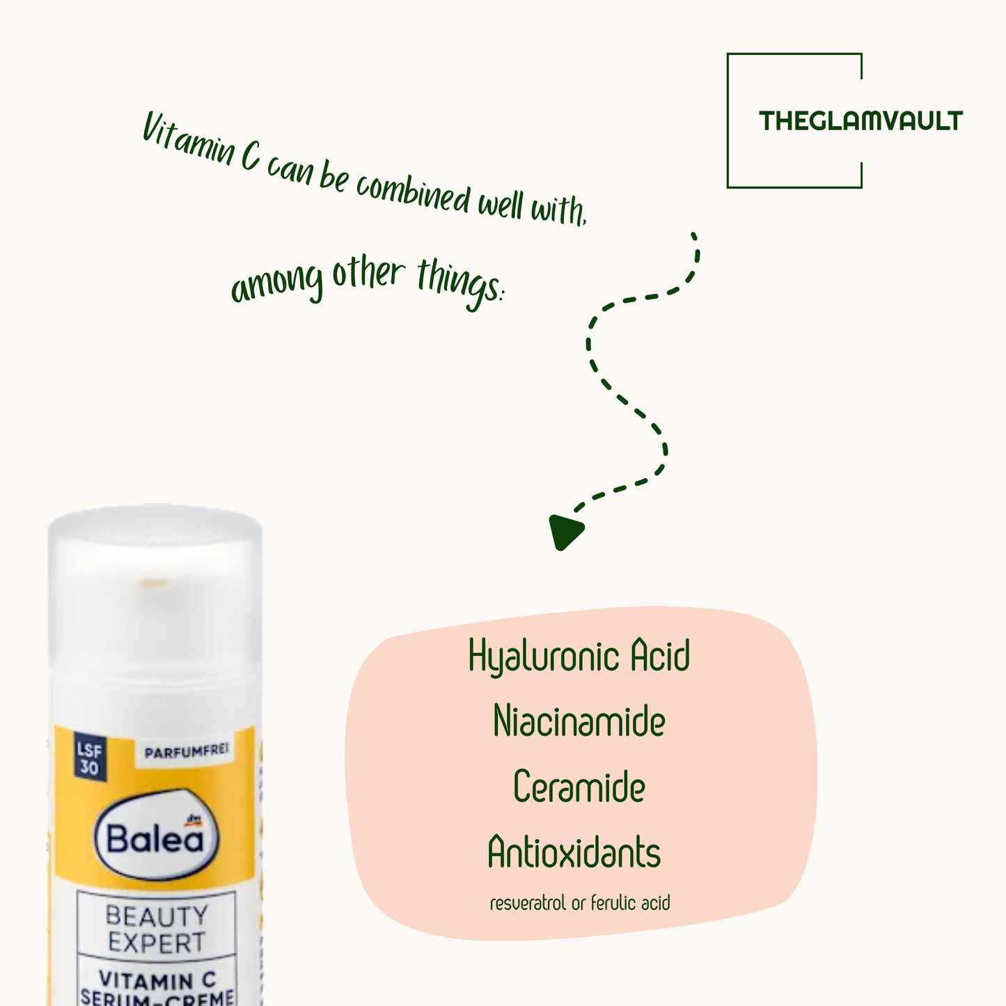 كريم سيروم فيتامين سي من باليا بيوتي إكسبرت، 50 مل 