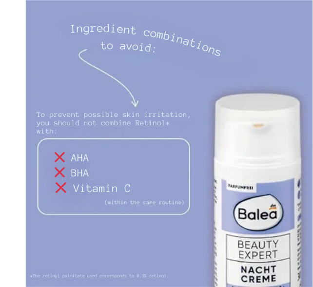 Balea Beauty Expert Night Cream, 30 ml