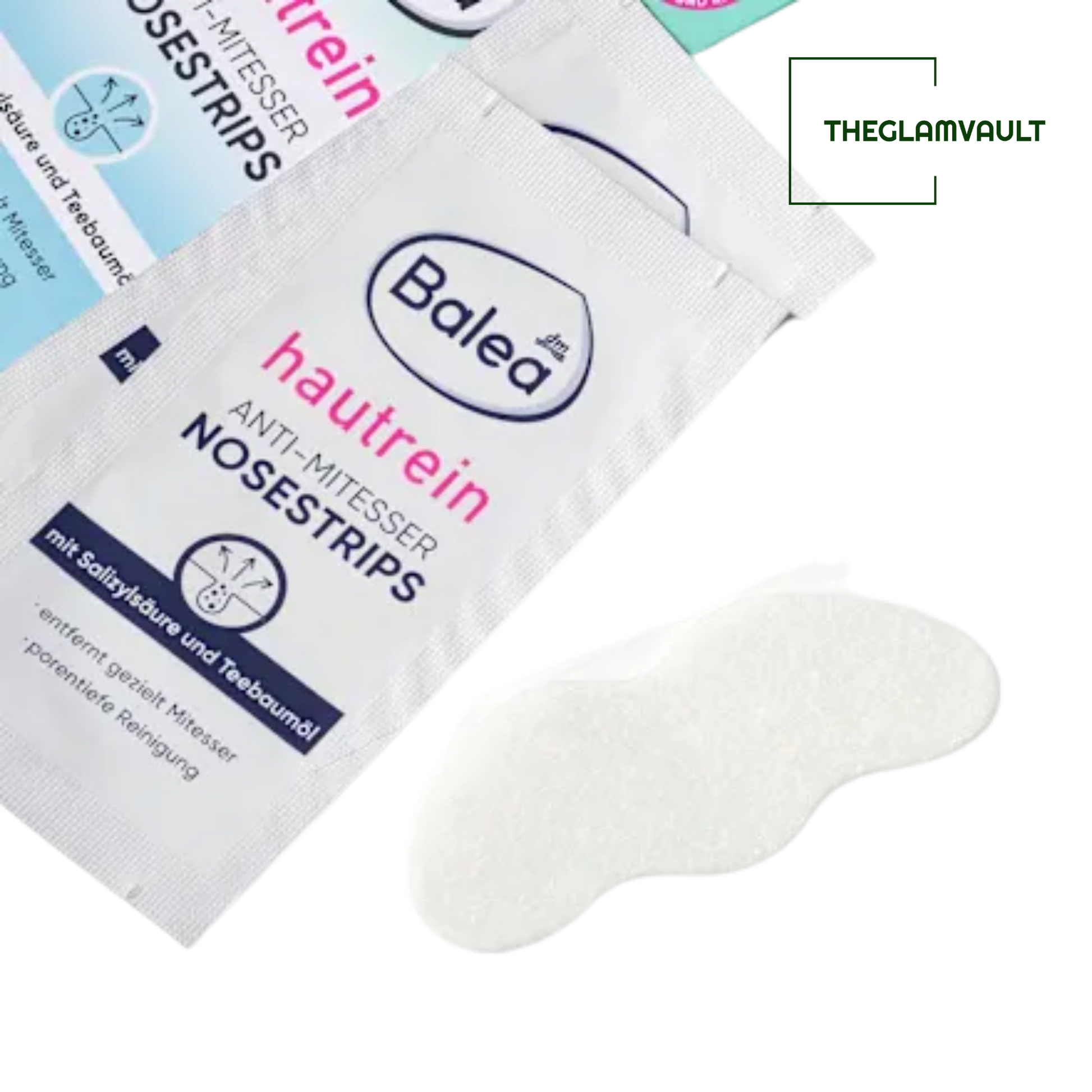 Balea Anti-Blackhead Nose Strips Clear Skin, 3 pcs