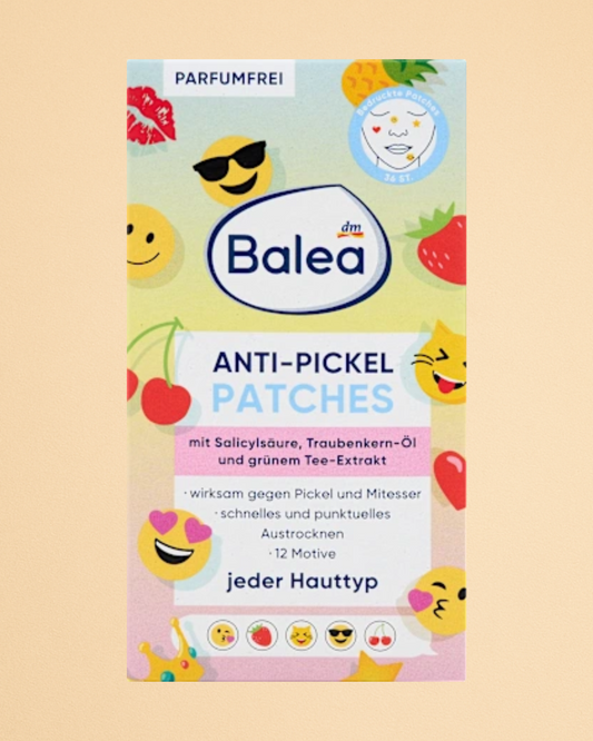 Balea Anti-Pimple Printed Patches, 36 pcs