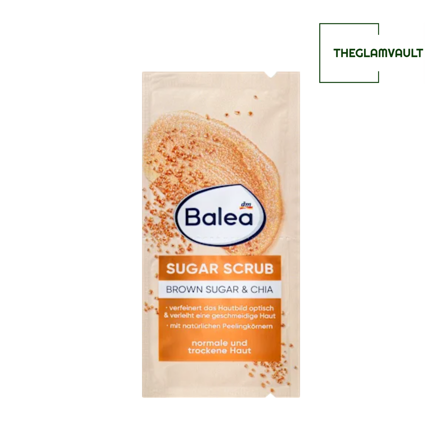 Balea Brown Sugar Scrub Peeling (2x8 ml), 16 ml