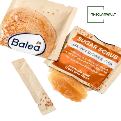 Balea Brown Sugar Scrub Peeling (2x8 ml), 16 ml
