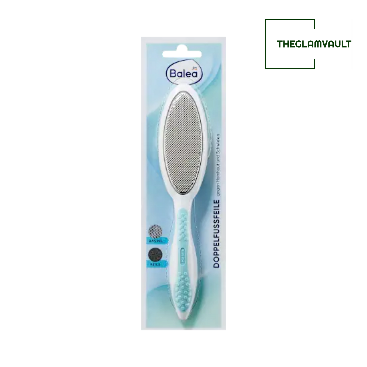Balea Callus Remover File & Rasp, Double Foot File, 1 pc