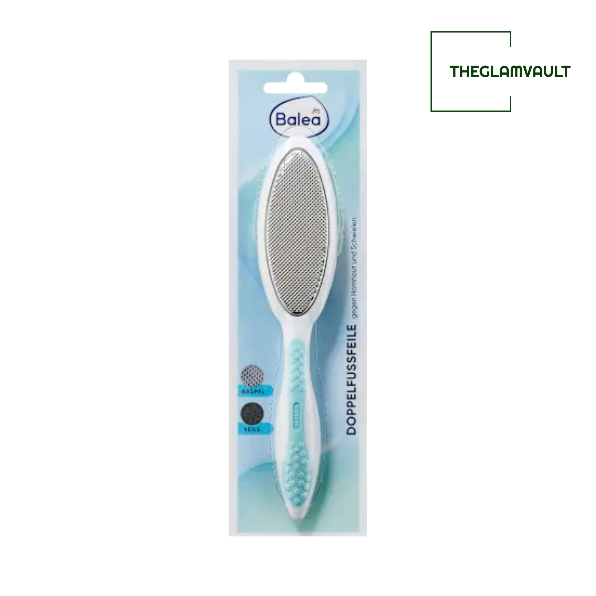 Balea Callus Remover File & Rasp, Double Foot File, 1 pc