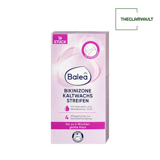 Balea Cold Wax Strips Bikini Zone, 16 pcs