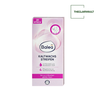 Balea Cold Wax Strips Body, 20 pcs