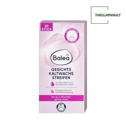 Balea Cold Wax Strips Face, 20 pcs