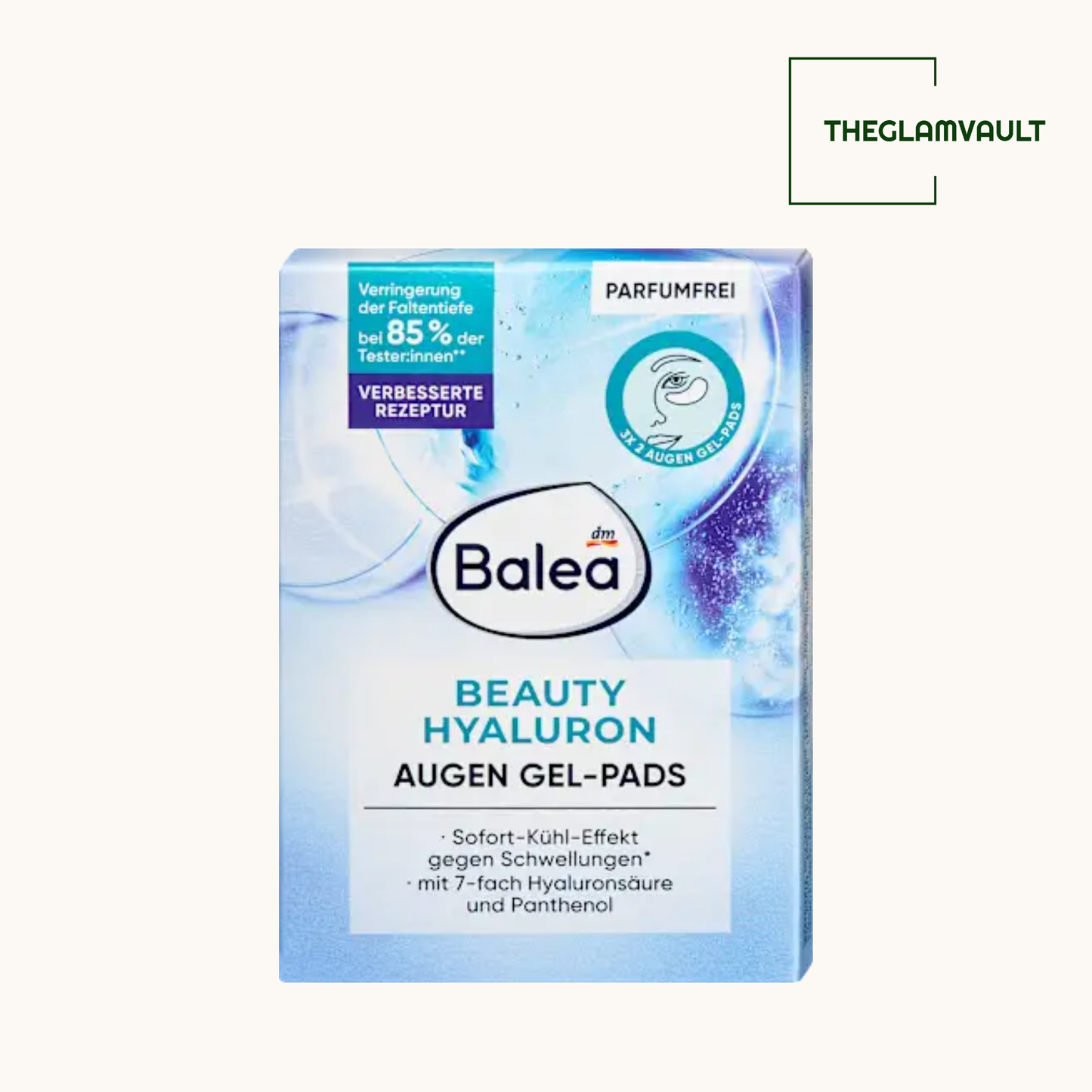 وسادات جل العين باليا بيوتي هيالورون (3 أزواج)، 6 قطع 