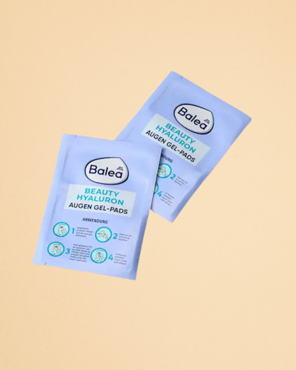 Balea Eye Gel Pads Beauty Hyaluron (3 pairs), 6 pcs