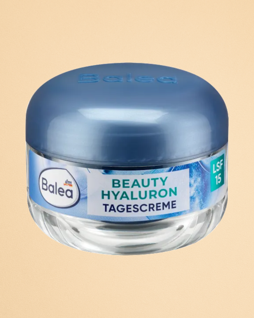 Balea Face Cream Anti-Wrinkle Beauty Hyaluron SPF 15, 50 ml