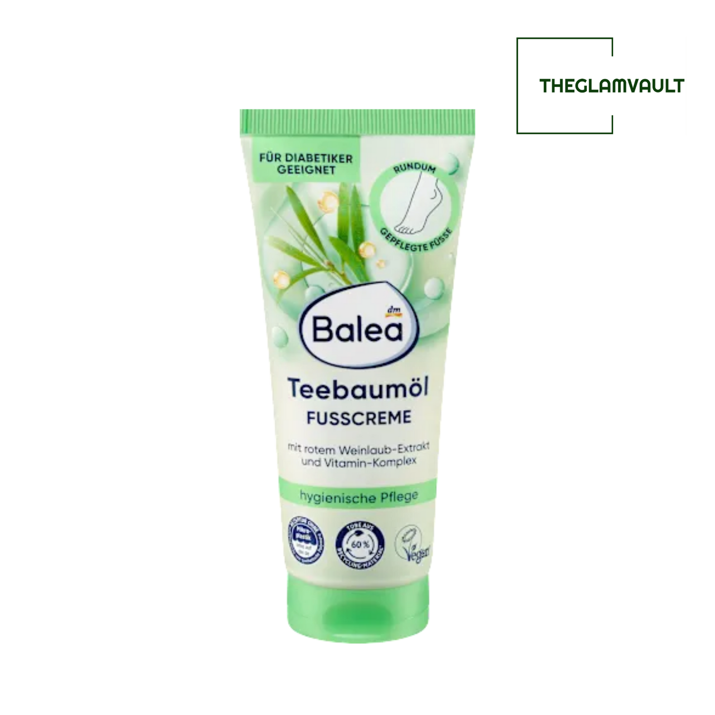 Balea Foot Cream Tea Tree Oil, 100 ml