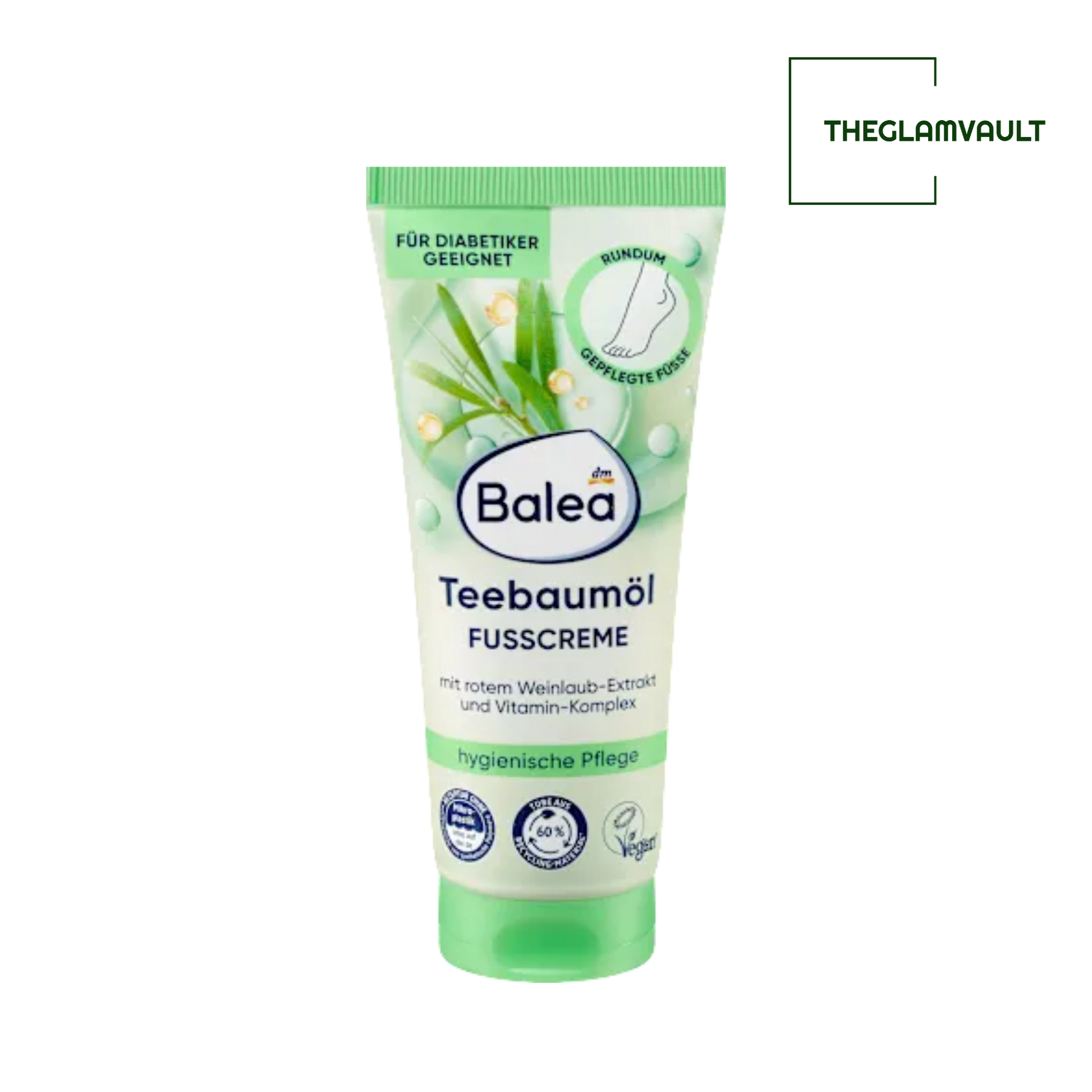 Balea Foot Cream Tea Tree Oil, 100 ml