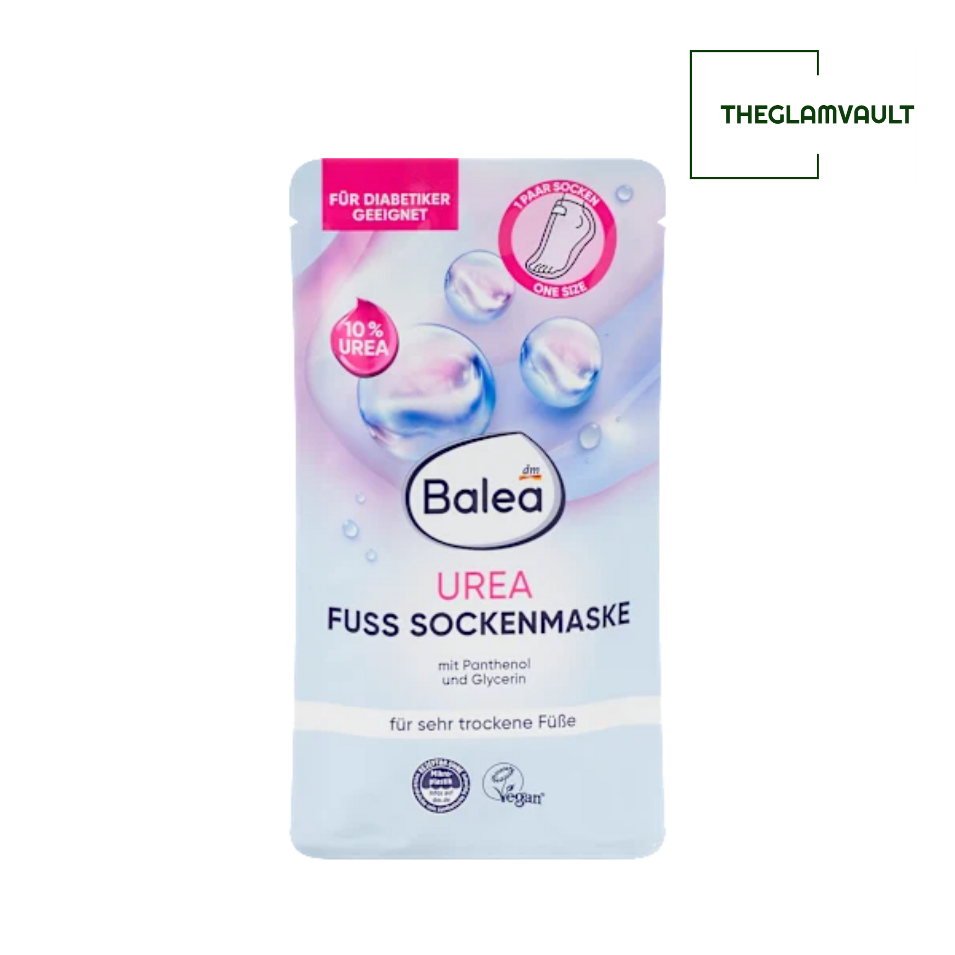 Balea Foot Mask Socks Urea (1 Pair), 2 pcs