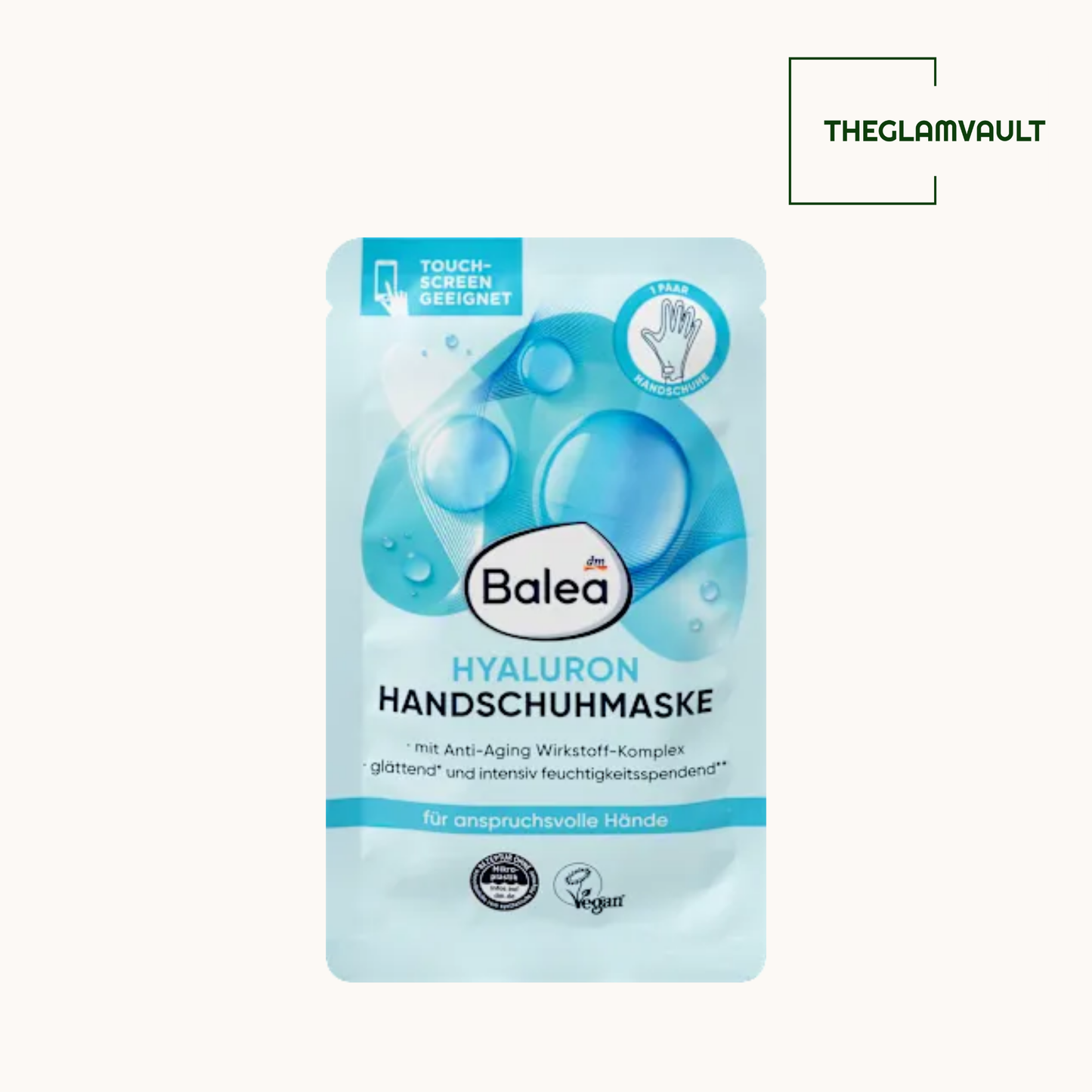 قفازات باليا هيالورون لليدين (زوج واحد)، قطعتان 