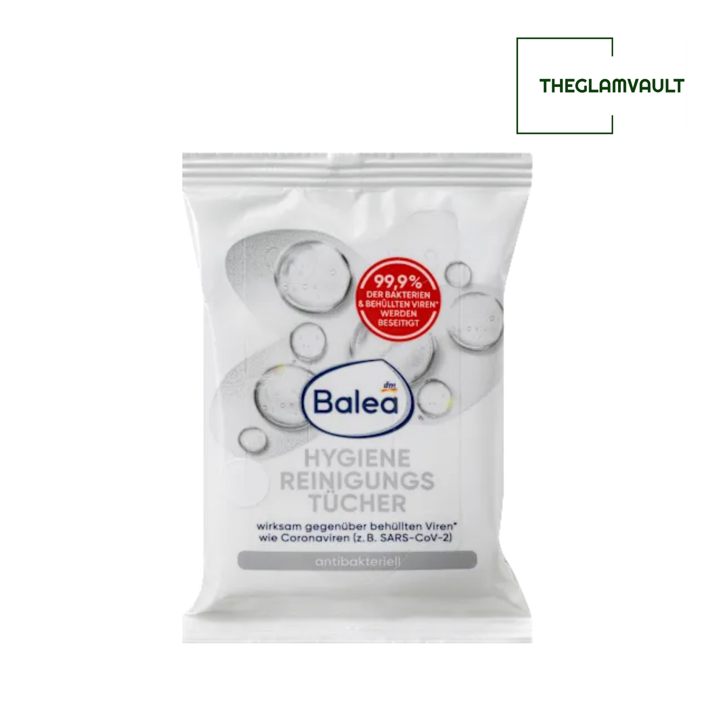 Balea Hygiene Cleansing Wipes, 10 pcs (Biocidal Product)