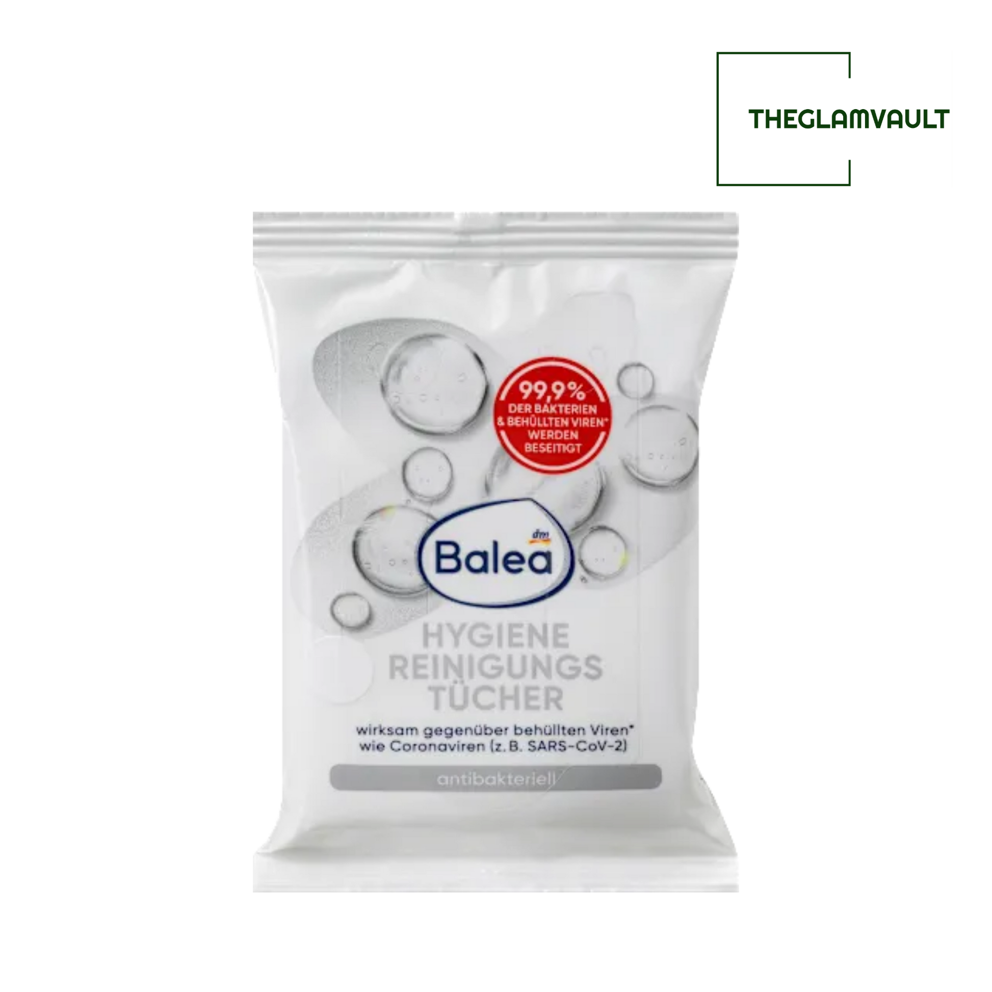 Balea Hygiene Cleansing Wipes, 10 pcs (Biocidal Product)