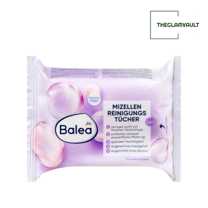 Balea Micellar Cleansing Wipes, 25 pcs