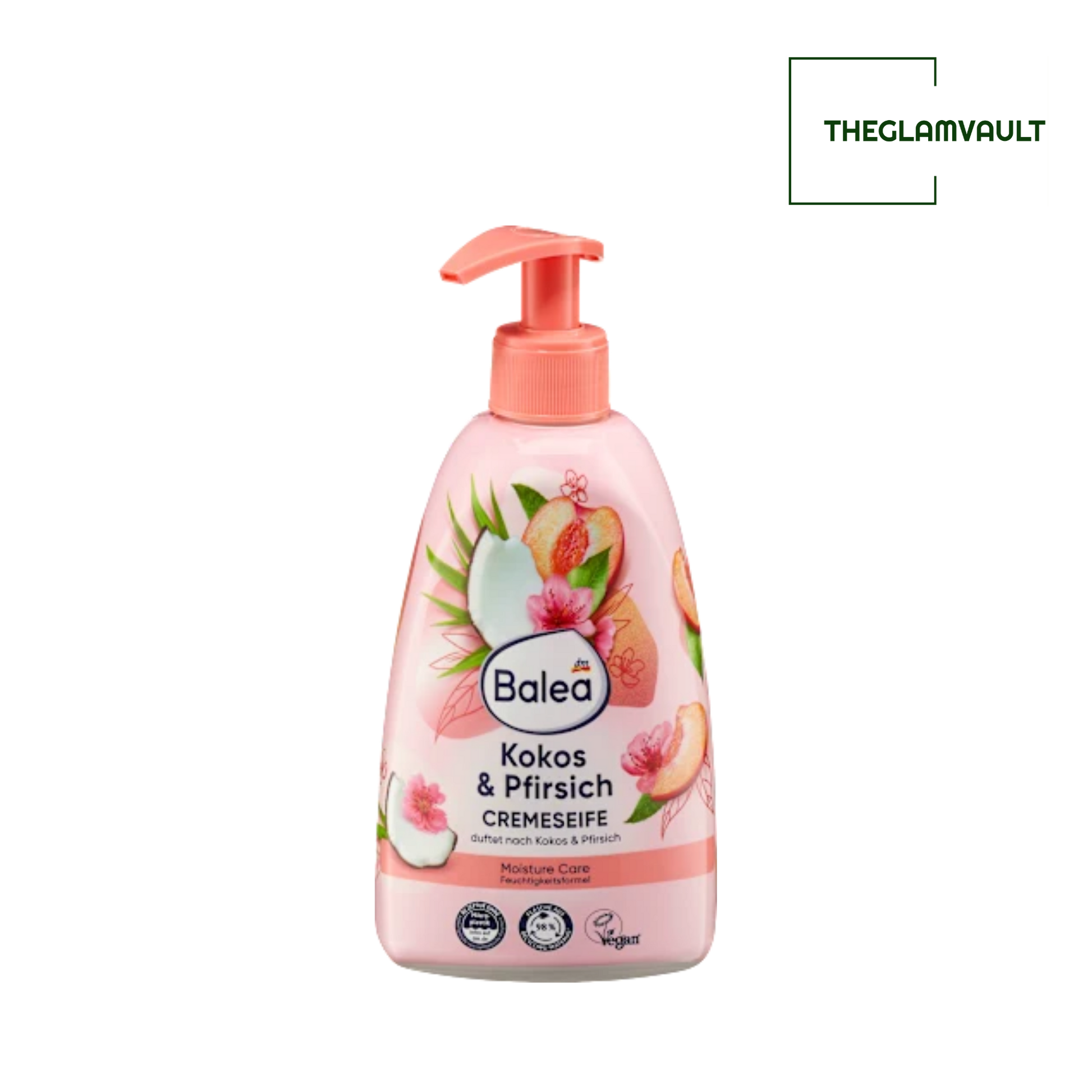 Cremeseife Pfirsich & Kokos, 500 ml